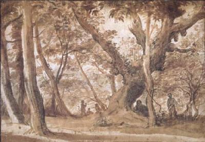 Claude Lorrain Wooded View (mk17) Spain oil painting art
